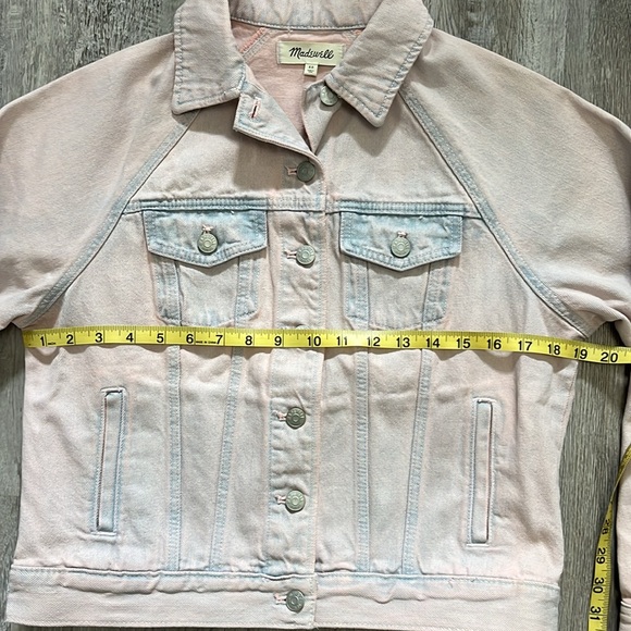 Madewell The Raglan Oversized Jean Jacket size XS - Picture 3 of 4